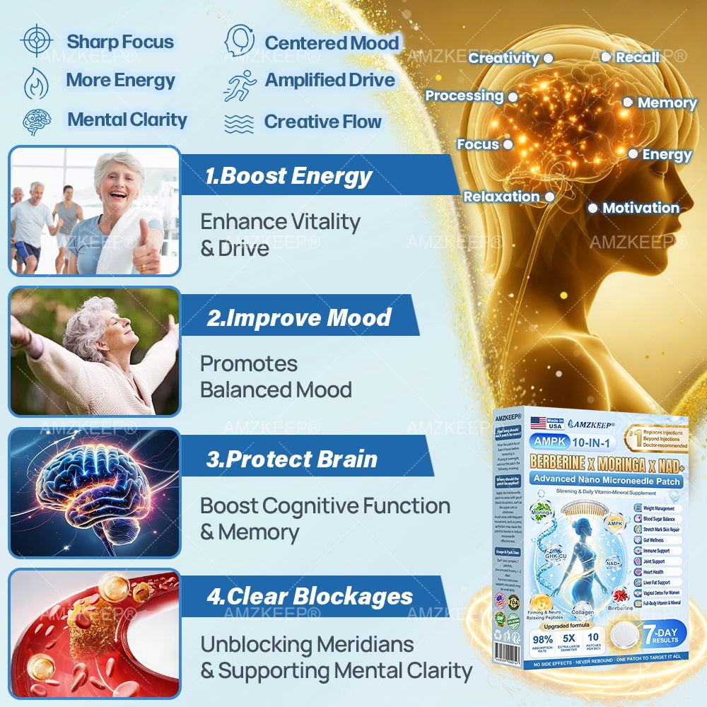 𝐀𝗠𝒁𝑲𝗘𝑬𝙋® 𝐀𝗠𝗣𝑲*𝐌𝗼𝗿𝗶𝗻𝗴𝗮*𝐁𝗲𝗿𝗯𝗲𝗿𝗶𝗻𝗲 𝟏𝟎-𝗶𝗻-𝟏 𝐌𝗲𝘁𝗮𝗯𝗼𝗹𝗶𝗰 𝐒𝘂𝗽𝗽𝗼𝗿𝘁 𝐍𝗮𝗻𝗼 𝐌𝗶𝗰𝗿𝗼𝗻𝗲𝗲𝗱𝗹𝗲 𝐏𝗮𝘁𝗰𝗵 🇺🇸 (𝗢𝗻𝗹𝘆 𝗢𝗻𝗰𝗲 𝗗𝗮𝗶𝗹𝘆, 𝗩𝗶𝘀𝗶𝗯𝗹𝗲 𝗥𝗲𝘀𝘂𝗹𝘁𝘀 𝗶𝗻 𝟳 𝗗𝗮𝘆𝘀) ✅𝗙𝗼𝗿 𝗢𝘃𝗲𝗿𝘄𝗲𝗶𝗴𝗵𝘁, 𝗟𝗼𝗼𝘀𝗲 𝗦𝗸𝗶𝗻, 𝗗𝗶𝗮𝗯𝗲𝘁𝗲𝘀, 𝗦𝗹𝗲𝗲𝗽 𝗔𝗽𝗻𝗲𝗮, 𝗝𝗼𝗶𝗻𝘁 𝗣𝗿𝗼𝗯𝗹𝗲𝗺𝘀 𝗮𝗻𝗱 𝗠𝗼𝗿𝗲