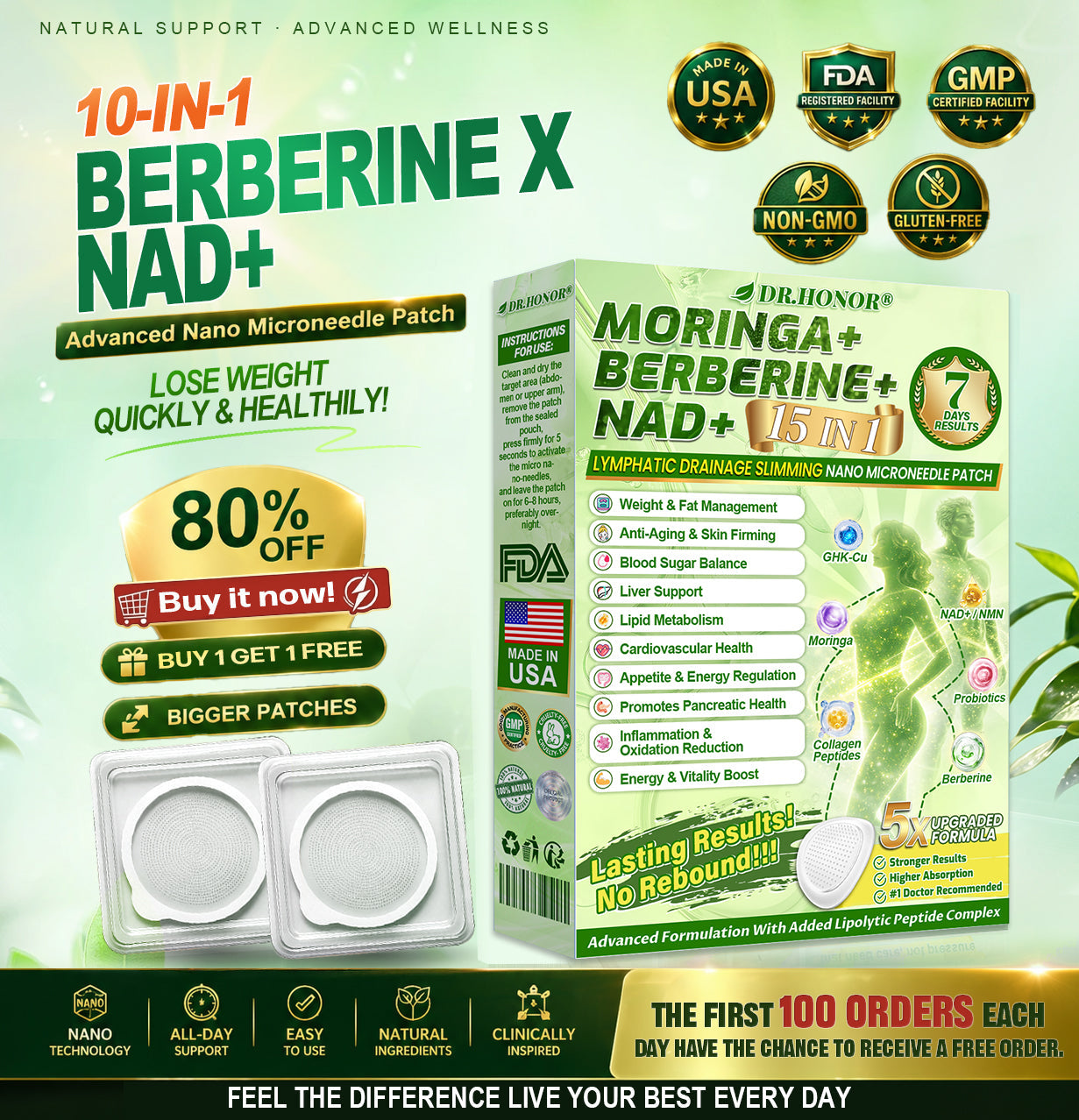 𝑶𝒇𝒇𝒊𝒄𝒊𝒂𝒍 𝑺𝒕𝒐𝒓𝒆  |🍀🍀𝐃𝐑.𝐇𝐎𝐍𝐎𝐑® 𝐋𝐲𝐦𝐩𝐡𝐚𝐭𝐢𝐜 𝐃𝐫𝐚𝐢𝐧𝐚𝐠𝐞 𝐒𝐥𝐢𝐦𝐦𝐢𝐧𝐠 𝐍𝐚𝐧𝐨-𝐌𝐢𝐜𝐫𝐨𝐧𝐞𝐞𝐝𝐥𝐞 𝐏𝐚𝐭𝐜𝐡 🇺🇸 (𝐉𝐮𝐬𝐭 𝐨𝐧𝐜𝐞 𝐚 𝐝𝐚𝐲, 𝐯𝐢𝐬𝐢𝐛𝐥𝐞 𝐜𝐡𝐚𝐧𝐠𝐞𝐬 𝐢𝐧 𝟕 𝐝𝐚𝐲𝐬）𝘽𝙚𝙧𝙗𝙚𝙧𝙞𝙣𝙚 + 𝙈𝙤𝙧𝙞𝙣𝙜𝙖 𝙁𝙤𝙧𝙢𝙪𝙡𝙖 ✅ 𝐅𝐨𝐫 𝐨𝐛𝐞𝐬𝐢𝐭𝐲, 𝗟𝗼𝗼𝘀𝗲 𝘀𝗸𝗶𝗻,𝐝𝐢𝐚𝐛𝐞𝐭𝐞𝐬, 𝐬𝐥𝐞𝐞𝐩 𝐚𝐩𝐧𝐞𝐚, 𝐣𝐨𝐢𝐧𝐭 𝐢𝐬𝐬𝐮𝐞𝐬, 𝐚𝐧𝐝 𝐦𝐨𝐫𝐞💯💯
