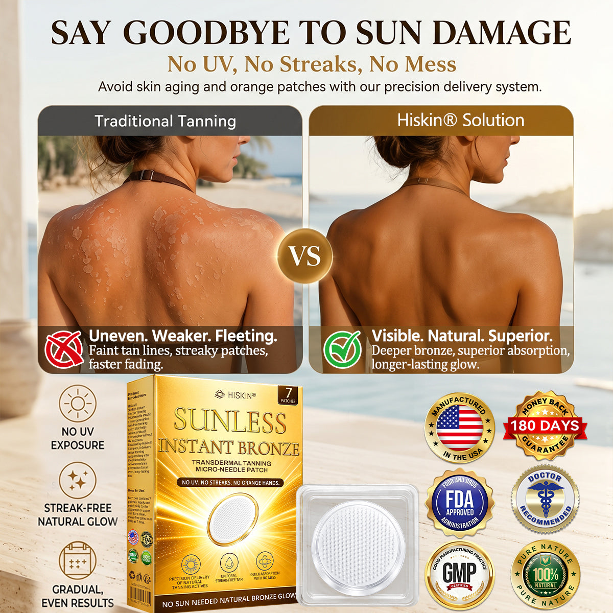 🔥 𝐇𝐢𝐬𝐤𝐢𝐧® VIP Offer Unlocked! Up To 50% OFF – Get The Glow Without The Sun. Natural-looking bronze skin in just 7 days. No UV, no streaks, no hassle. Claim yours now!